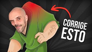 El mejor EJERCICIO para CORREGIR tu POSTURA en menos de 1 MINUTO [upl. by Kehr]