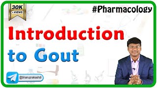 1 Introduction to Gout  Neet PG  Fmge Pharmacology [upl. by Brahear]