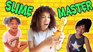 Slime Teacher vs Slime Master Silly Student Solve Clues  New Toy Master [upl. by Twedy439]