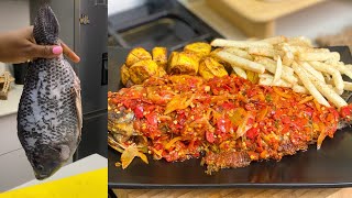 YOU WILL NEVER WANT ANOTHER PEPPERED FISH AFTER MAKING THIS  HOW TO MAKE PEPPERED FISH AT HOME [upl. by Kaylil621]