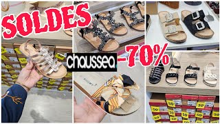 🙊🚨CHAUSSEA SOLDES JUSQUÀ70 chaussea soldes2024 soldes bonsplans promo soldeschaussea [upl. by Phene]