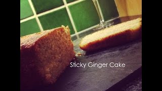 Sticky ginger cake by Hollands Cakes [upl. by Rednave]