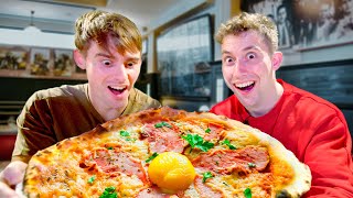 Two Brits try REAL Pizza in Italy [upl. by Flemings103]