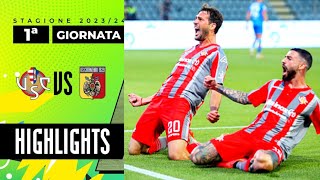 Cremonese  Catanzaro 41 Highlights  Serie B 202324 [upl. by Shig]