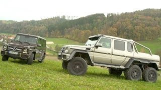 2014 MercedesBenz G63 AMG 6X6 vs 2014 MercedesBenz G63 AMG Head 2 Head Ep 46 [upl. by Kenn351]