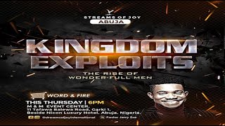 KINGDOM EXPLOITS THE RISE OF WONDERFULL MEN 2  MIDWEEK WORD amp FIRE SERVICE  14TH MARCH 2024 [upl. by Trudnak184]