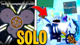 Como pegar a Raça V4 SOZINHO no Blox Fruits [upl. by Oicnanev]