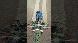 New Holland Powerstar 75 amp CLAAS 2800 Rotary Rake farming agriculture newholland claas [upl. by Notseh766]