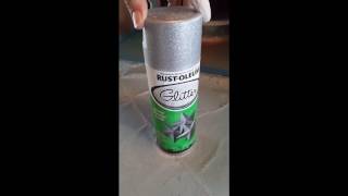 Spray Paint Glitter Tumblers HowTo [upl. by Pascal730]