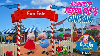 A Guide to Peppa Pigs Fun Fair at Peppa Pig Theme Park Florida Jan 2024 4K [upl. by Essy]