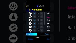 secret maradona crazy training 🤫efootball2024 football edits maradona [upl. by Eiddal]