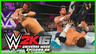 WWE 2K16  Universe Mode  CWC TOURNAMENT QuarterFinals  59 [upl. by Rhee]