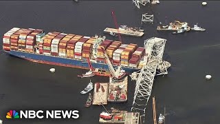 FBI launches investigation into Baltimore bridge collapse [upl. by Enylrac826]