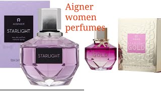 Aigner Starlight vs Aigner starlight Gold women perfumes [upl. by Stirling491]