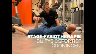 Stage fysiotherapie bij fysiosportief Groningen [upl. by Nomolos]