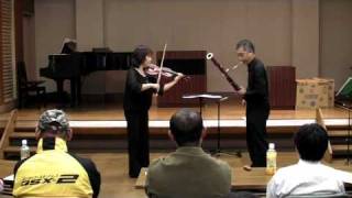 Mozart Der Spiegel The Mirror Duet Violin amp Bassoon [upl. by Blane]