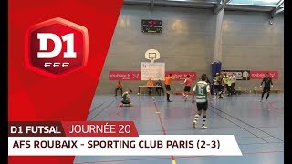 J20  AFS Roubaix  Sporting Club Paris 23 [upl. by Nalo]