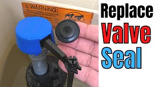 Fix it Yourself Replace the Fluidmaster 400 Valve Seal for Beginners  Basic Life Skills [upl. by Arrakat]