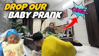 I DROPPED OUR BABY  prank on wife and mom  Mom got super angry  jeet thakur pranks [upl. by Ezarra]