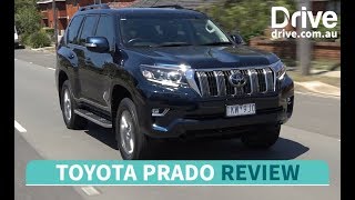 2018 Toyota Prado  Drivecomau [upl. by Neerahs]