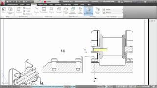 AutoCAD 2013 Przekroje Edycja rzutów [upl. by Ashli]