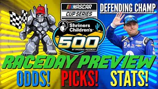 NASCAR Raceday Preview Shriners Children’s 500 from Phoenix Raceway [upl. by Paulsen]