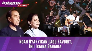 Dinyanyikan Lagu Favorit Ibu Iriana Tampak Menikmati Konser Terakhir Noah [upl. by Erb]