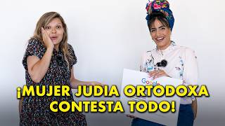 quotPor esto las JUDÍAS ORTODOXAS tenemos MUCHOS HIJOSquot  Mujer judía ortodoxa responde todo [upl. by Hailed]