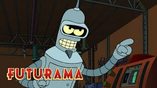 FUTURAMA  Season 3 Episode 6 Life Of A Bender  SYFY [upl. by Bal]