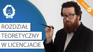 Rozdział teoretyczny w pracy licencjackiej  seminarium dyplomowe z Akademią Belfra [upl. by Pheni668]