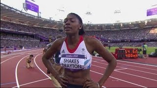 400m Hurdles  Womens Full Heats  London 2012 Olympics [upl. by Elma]