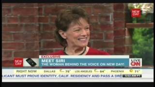 Susan Bennett Interview the original voice of Siri October 4 2013 [upl. by Julio]