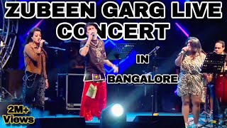 Zubeen Garg In Bangalore  Sing For KK Concert  Stage Program [upl. by Loferski]