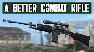 A Beautiful Replacement For The Combat Rifle  Fallout 4 Mod [upl. by Simdars688]