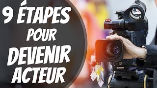 9 étapes pour devenir acteur [upl. by Rednazxela]