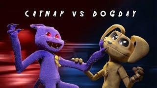 DogDay vs CatNap  Thrilling Action in Real Life  Poppy PlayTime 3 battle  Movie [upl. by Solhcin]