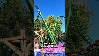 Shaman Italys FIRST Looping Coaster Coaster of the Day 54 [upl. by Achorn710]