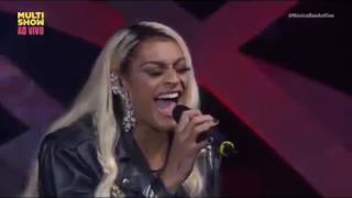 Anitta e Pabllo Vittar Na Sua Cara Ao vivo quotMultishow [upl. by Terchie]