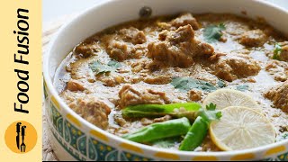 Beef Malai White Handi Recipe by Food Fusion Bakra Eid Special [upl. by Hunsinger]