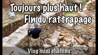 Fin du rattrapage encore du mur et des briques S1EP76 [upl. by Urbani]