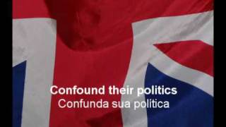 British Anthem  Hino do Reino Unido ENPT [upl. by Kano116]