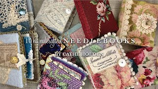 10 Handcrafted Needlebooks [upl. by Kellia]