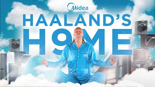 HAALAND BECOMES MIDEA BRAND AMBASSADOR [upl. by Akirdnahs]