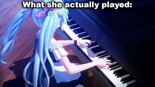 They Animated the Piano Correctly Hatsune Miku Karakuri Pierrot [upl. by Tavi]