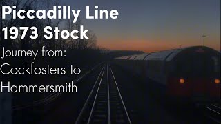 London Underground Piccadilly Line Driver’s Eye View [upl. by Barbabas]