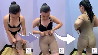 How to Put On your Girdle  Step by Step Tutorial [upl. by Dnalon]