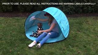 How to Fold Pop Up Tent [upl. by Cichocki]