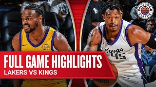 LAKERS vs KINGS  CALIFORNIA CLASSIC  FULL GAME HIGHLIGHTS  July 6 2024 [upl. by Janerich319]