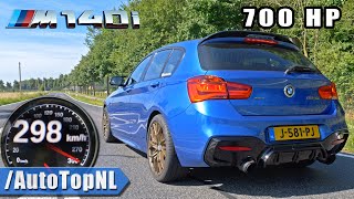 BMW M140i xDrive 700HP INSANE 0298 ACCELERATION amp POV on AUTOBAHN by AutoTopNL [upl. by Ches]