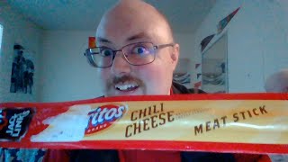 JACK LINK’S® FRITOS® Chili Cheese Meat Stick Taste Test [upl. by Leahcimnoj273]